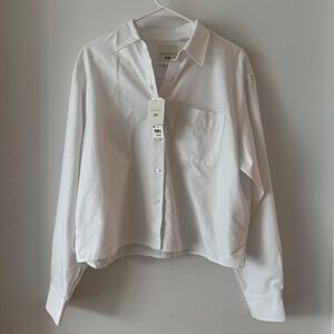 Uniqlo Oxford Boxy Shirt - M NWT